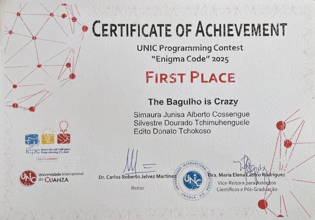 1º Lugar - AOCPC 2025