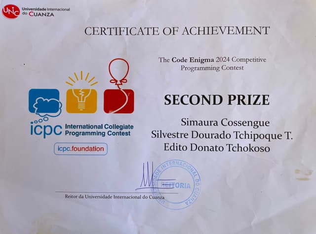 2º Lugar - AOCPC 2024