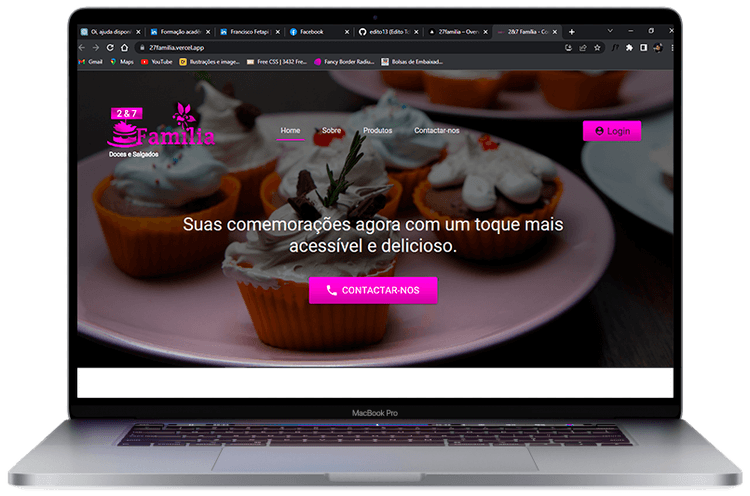 2 & 7 Família - Confeitaria