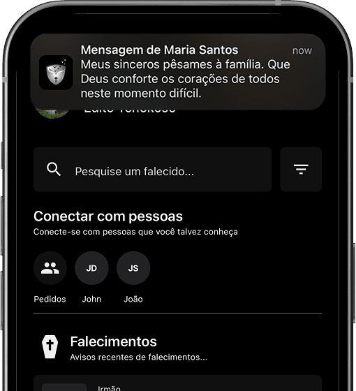 Tambí — App de informação e apoio em lutos