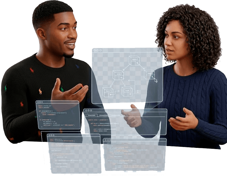 people talking about programming